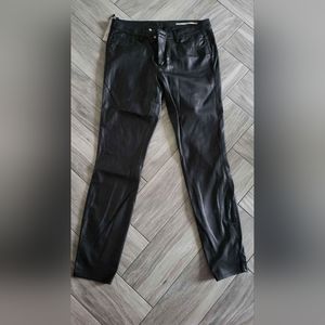 Zara leather pants